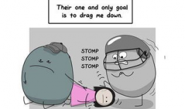 抑郁症漫画,漫画中的心灵独白